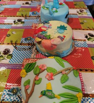 Kinderfeestje taarten maken