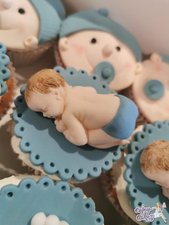 Babyshower cupcakes