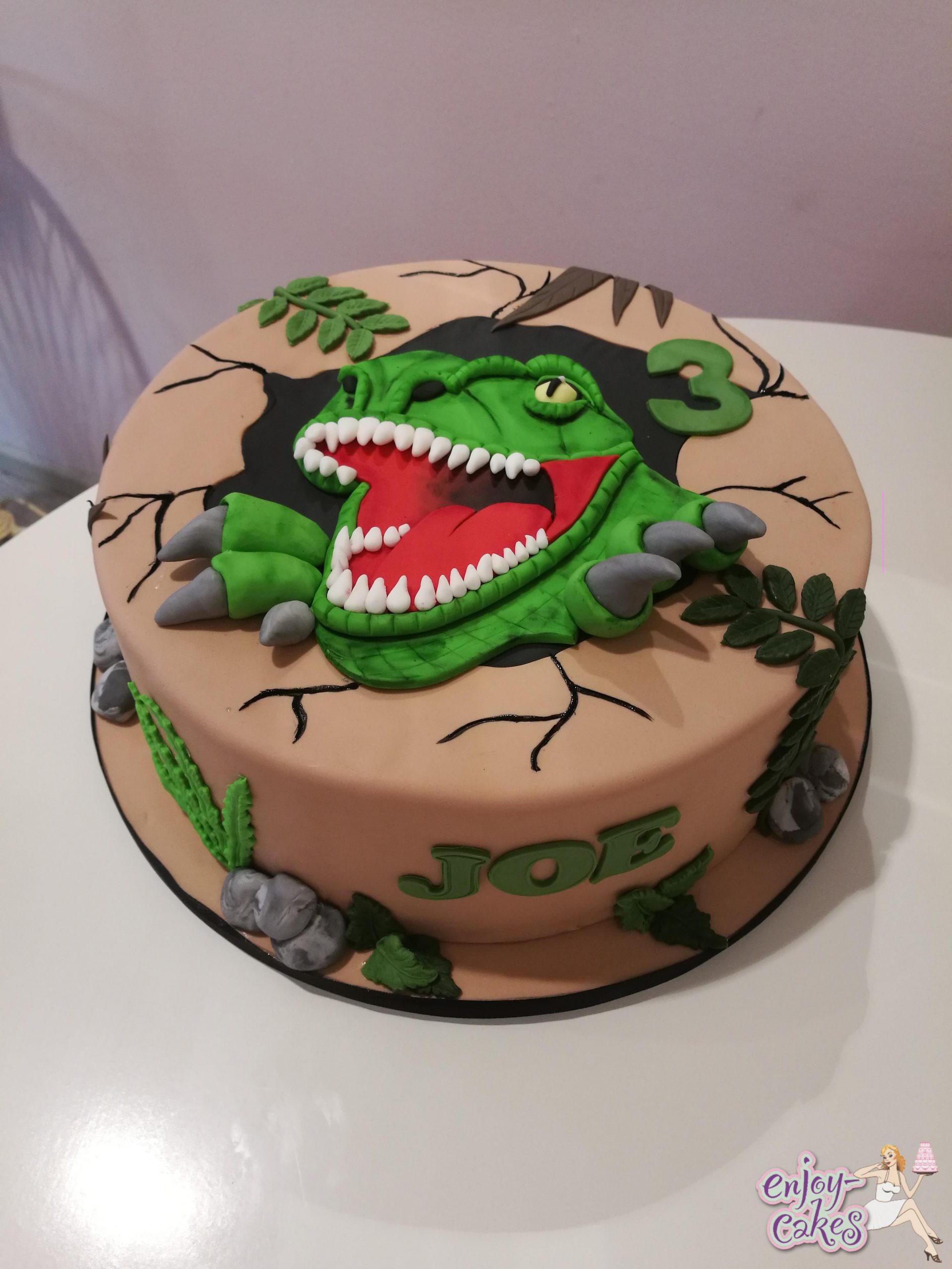 Dinosaurus Taart Enjoy Cakes 5431