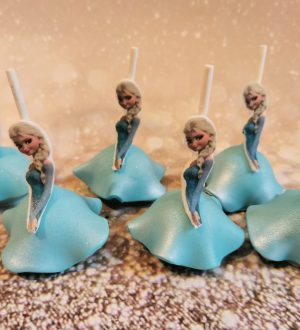 Elsa frozen cakepops