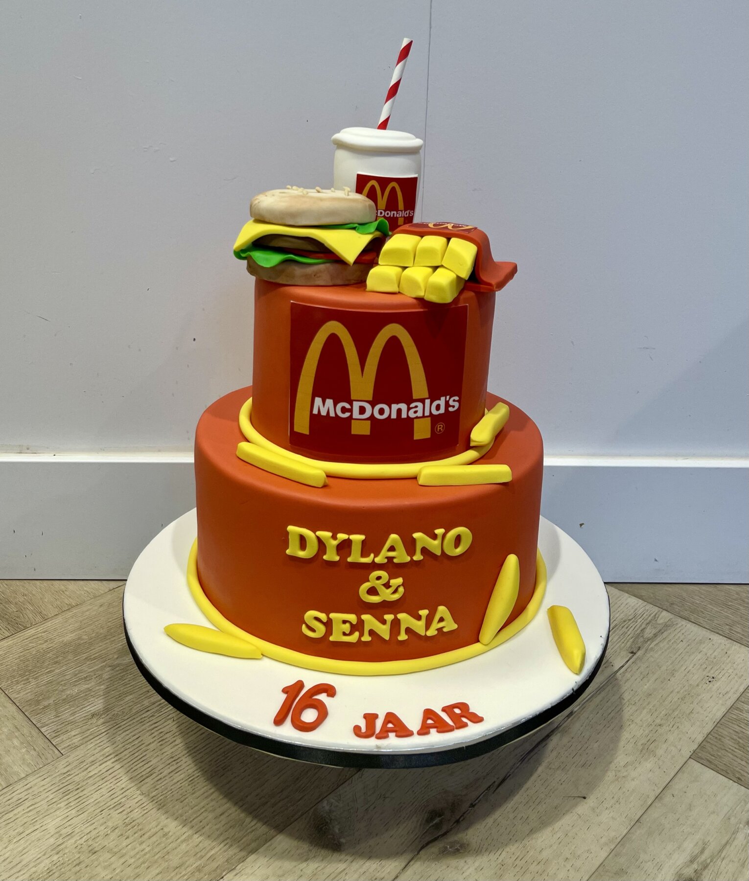 Mac Donalds taart Mac Donalds taart