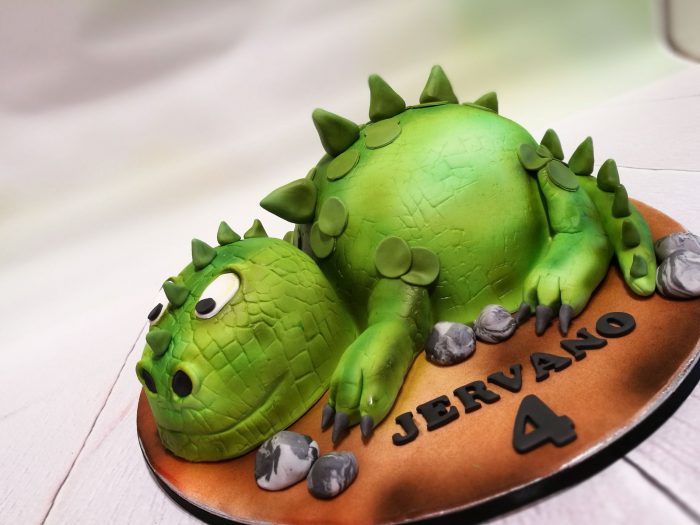Dinosaurus taart