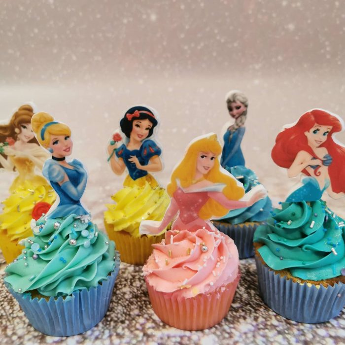 prinsessen cupcakes