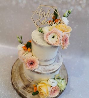 Semi-naked Weddingcake