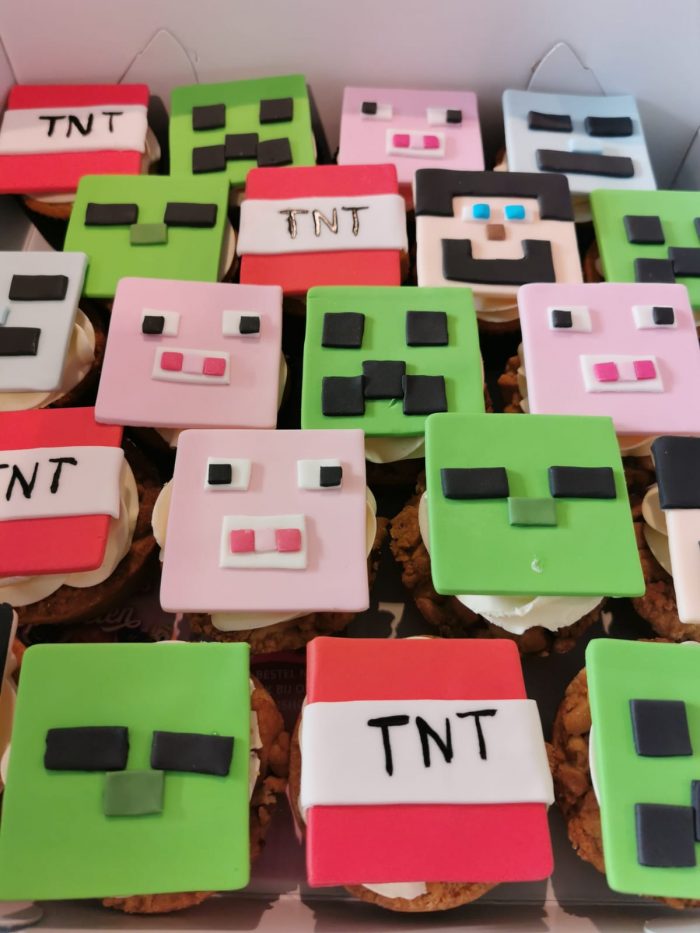 Minecraft cupcakes