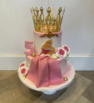 Doornroosje prinsessen taart