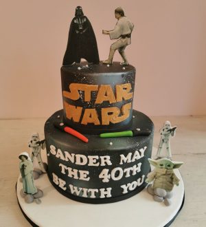 Star wars taart