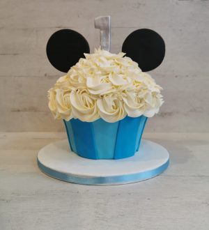 mickey mouse giant cupcake smashcake