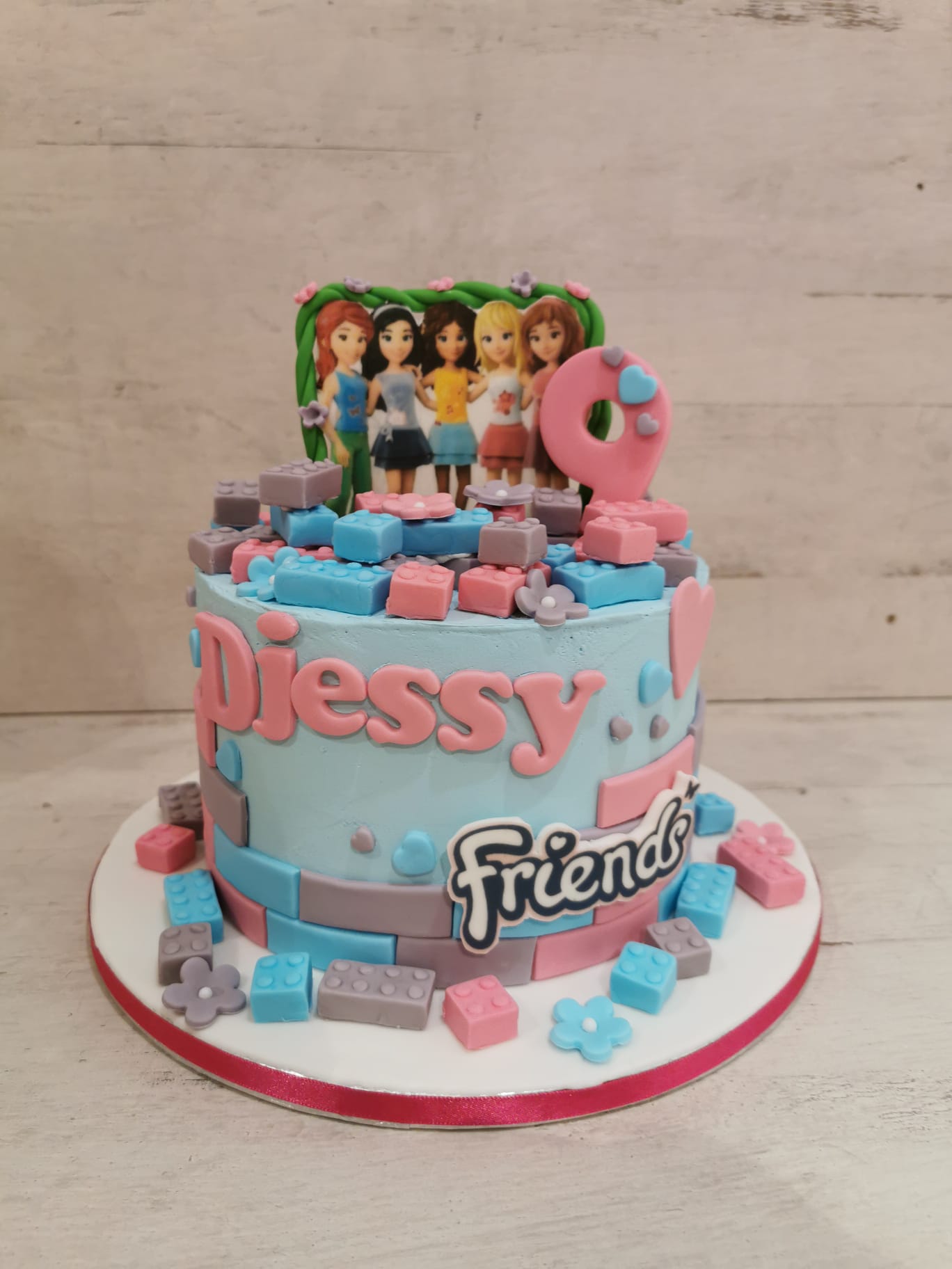 Toeval hoofdzakelijk Korea Lego Friends taart - Enjoy-Cakes