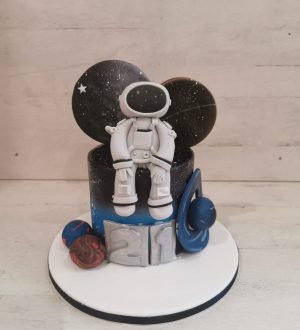astronaut ruimte taart