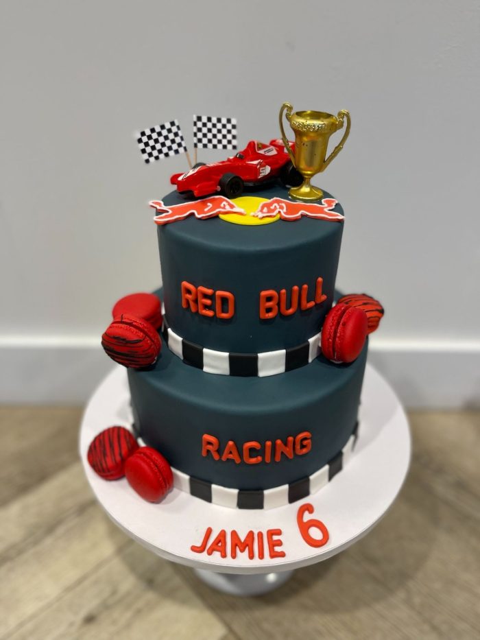 Red bull racing taart