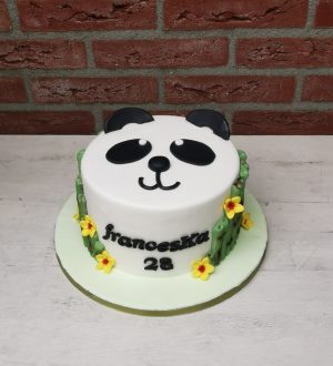Panda taart