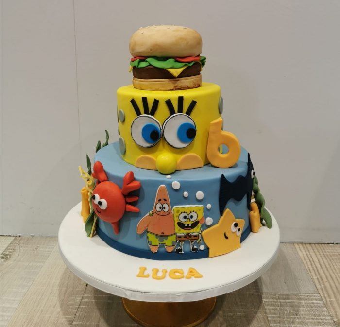 Spongebob taart