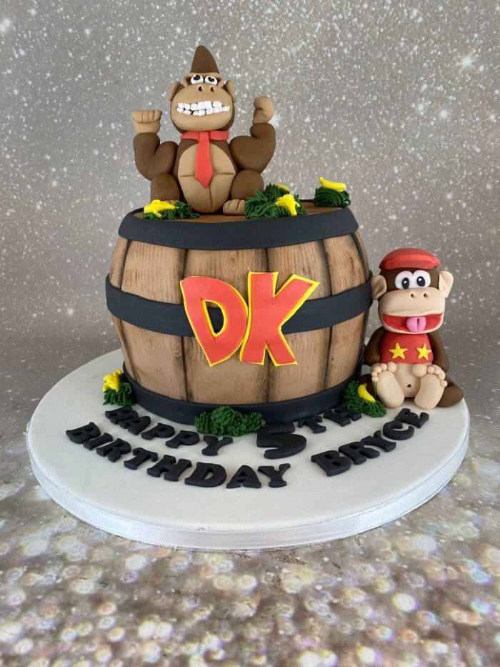 Donkey Kong taart