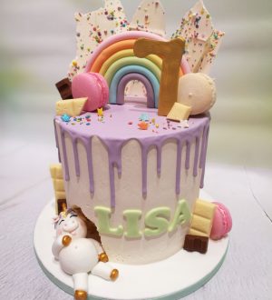 Unicorn party cake