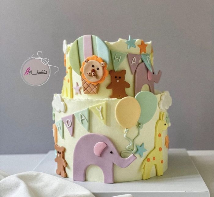 custom taart babyshower Vanilsa