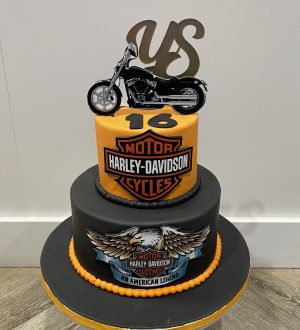 Harley Davidson taart