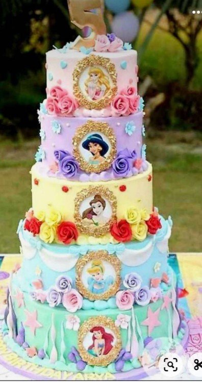 custom prinsessen taart Sajetha 17-2