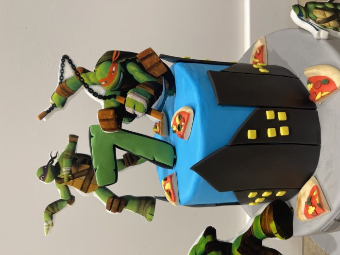 Teenage Mutant Ninja Turtles taart