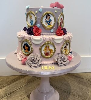 Prinsessen pastel taart