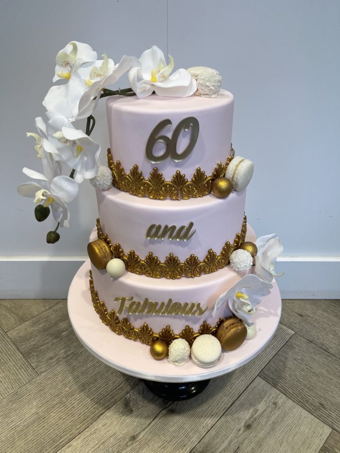 60 and fabulous cake