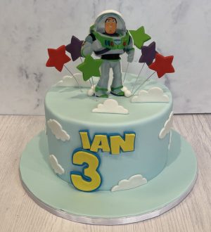 Toy story fondant taart