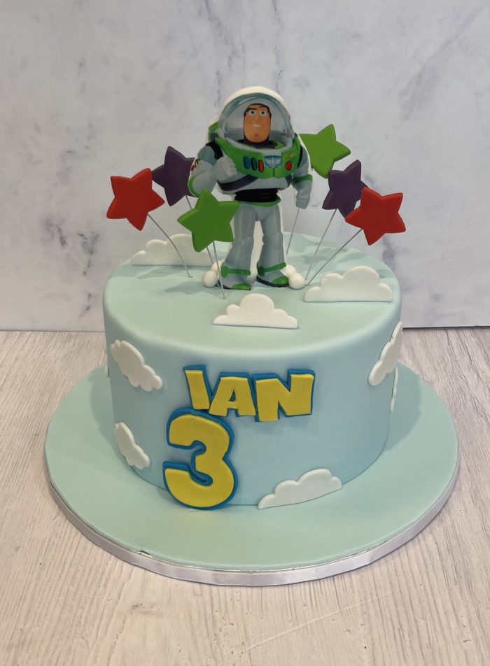 Toy story fondant taart