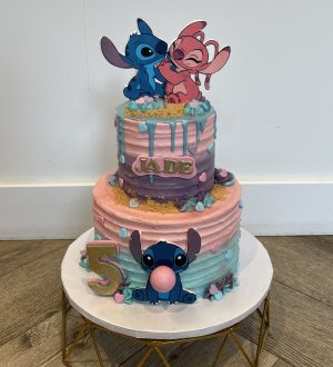 Stitch and Angel cake