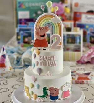 peppa pig en vriendjes feest taart peppa pig en vriendjes feest taart