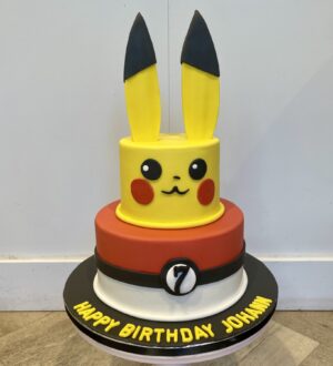 Pokemon Pikachu 3d taart