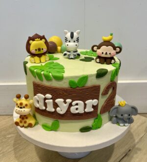 Coole Jungle dierentaart Coole Jungle dierentaart