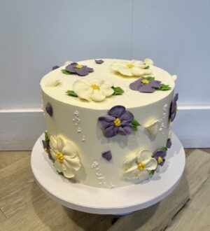 Creme Bloementaart Creme Bloementaart