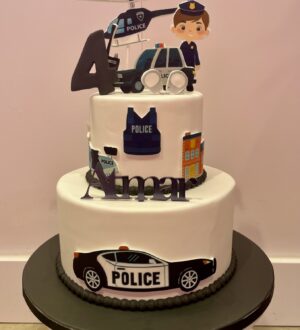 Stoere politie taart Stoere politie taart