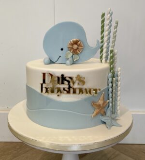 Babyshower Walvis Taart Babyshower Walvis Taart