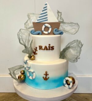 Zeilboot Taart