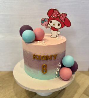 My Melody taart My Melody taart