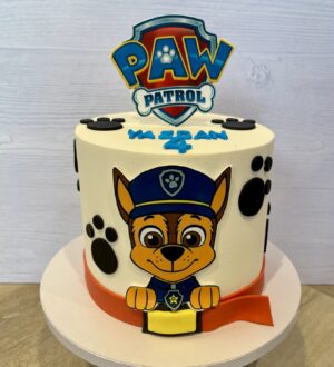 paw patrol chase taart paw patrol chase taart