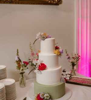 Sage green fondant wedding cake Sage green fondant wedding cake