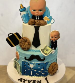 Baby boss taart Baby boss taart