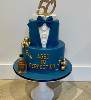 Suit Aged to perfection cake Suit Aged to perfection cake