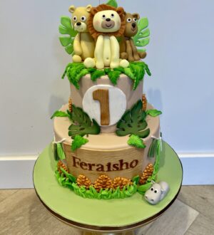 Jungle boho taart Jungle boho taart
