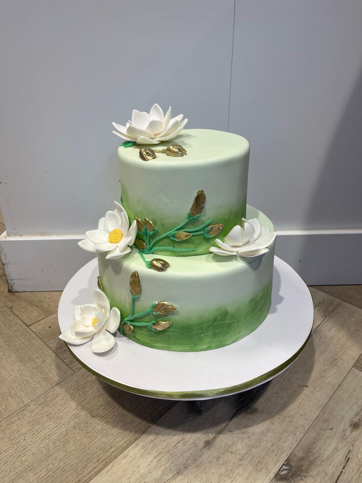 Bloemetjes taart Bloemetjes taart
