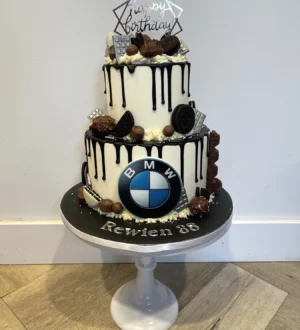 Bmw auto taart chocolade Bmw auto taart chocolade