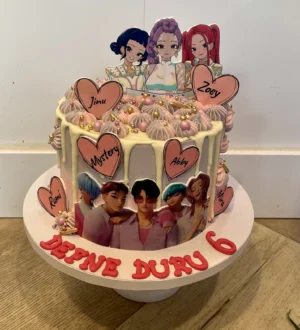 BTS en K-pop taart BTS en K-pop taart