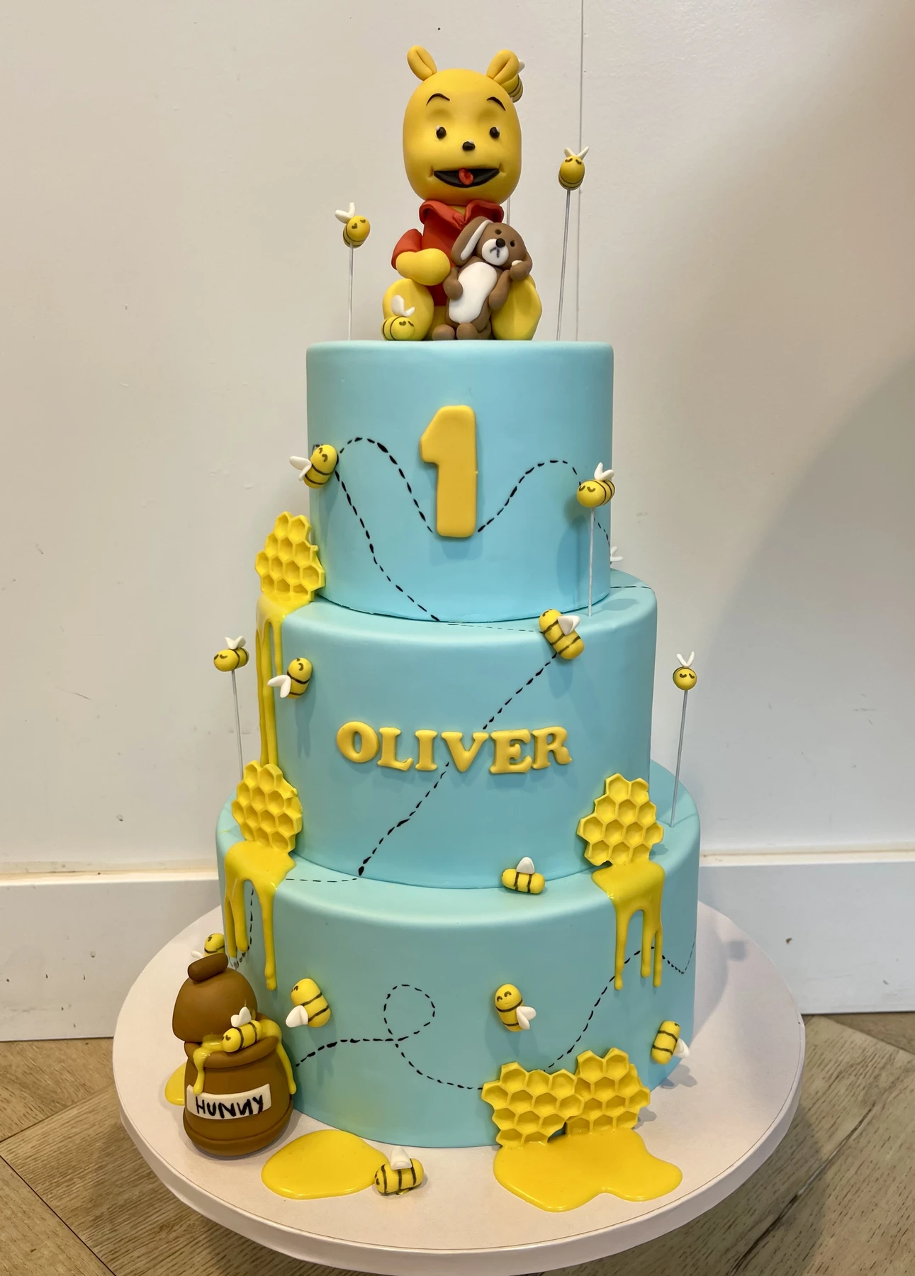 Winnie the pooh taart Winnie the pooh taart