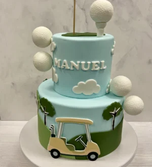 Golf taart Golf taart